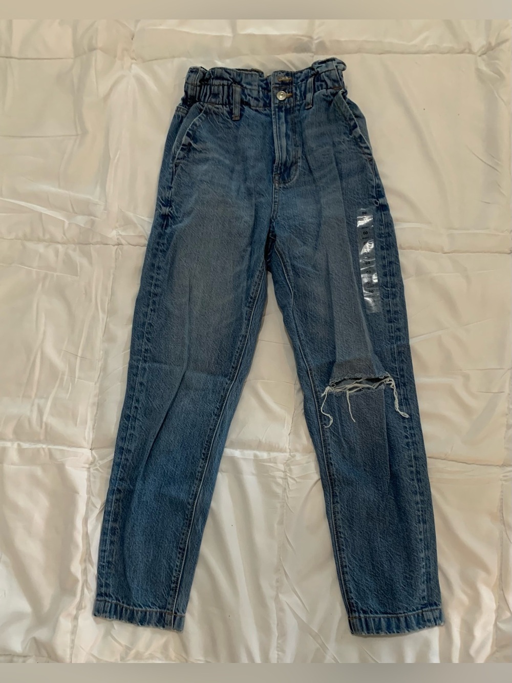 New American Eagle HIGHEST RISE MOM JEAN Size 00
